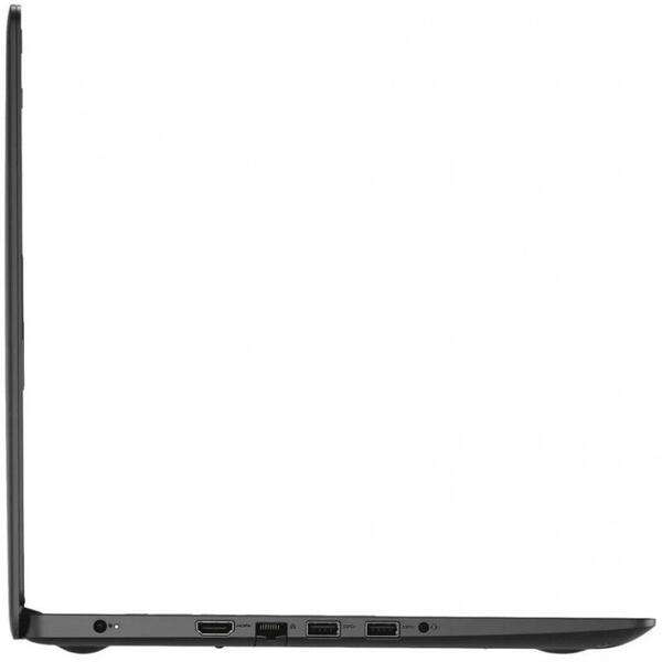 Laptop Dell Inspiron 3584, 15.6 inch FHD, Intel Core i3-7020U, 4GB DDR4, 1TB, Radeon 520 2GB, Linux, Black