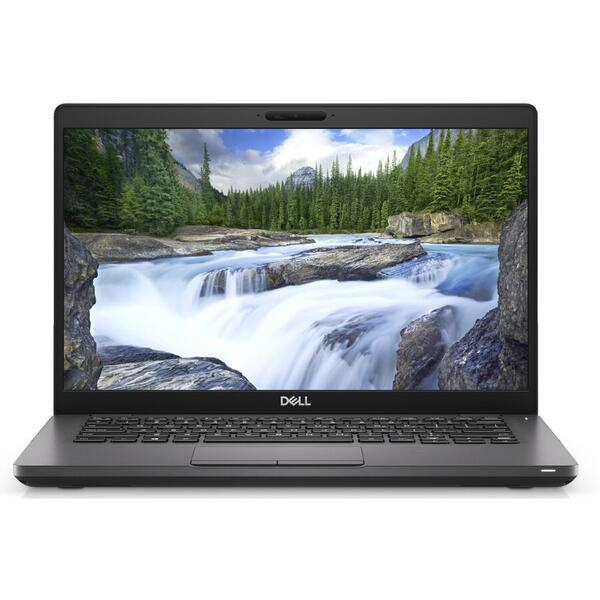 Laptop Dell Latitude 5401, 14 FHD, Intel Core Coffee Lake (9th Gen) i5-9300H, 256GB SSD, 8GB, Win10 Pro, Black