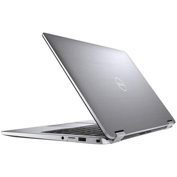 Laptop 2 in 1 Dell Latitude 7400, Intel Core i7-8665U, 14" FHD, 16GB, 512GB SSD, Intel UHD Graphics 620,  Win10 Pro, Argintiu