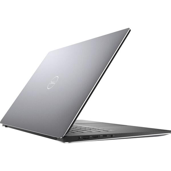 Laptop Dell Precision 5540, Intel Core I9-9880H ,15.6" UHD Touch, 32GB DDR4, 512GB, NVIDIA Quadro T2000 4GB, Win 10 Pro, Titan Gray
