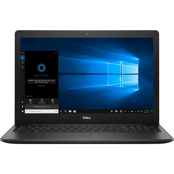 Laptop Dell Vostro 3580, 15.6 inch  FHD, Intel Core i7-8565U, 8GB DDR4, 1TB, Radeon 520 2GB, Win 10 Pro, Black