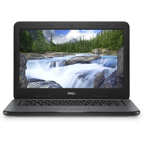 Laptop Dell Latitude 3300, Intel Core i5-8250U, 13.3 inch HD, 8GB, 256GB SSD, Intel UHD Graphics 620, Linux, Negru