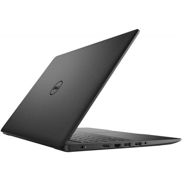 Laptop Dell Vostro 3584, 15.6 inch FHD, Procesor Intel Core i3-7020U, 8GB DDR4, 256GB SSD, GMA HD 620, Linux, Black