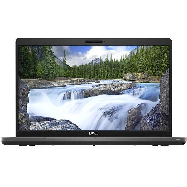 Laptop Dell Latitude 5500, Intel Core i7-8665U, 15.6" FHD, 16GB, 512GB SSD, Intel UHD Graphics 620, Linux, Negru