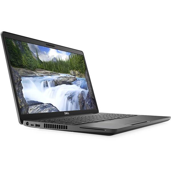 Laptop Dell Latitude 5500, Intel Core i7-8665U, 15.6" FHD, 16GB, 512GB SSD, Intel UHD Graphics 620, Linux, Negru