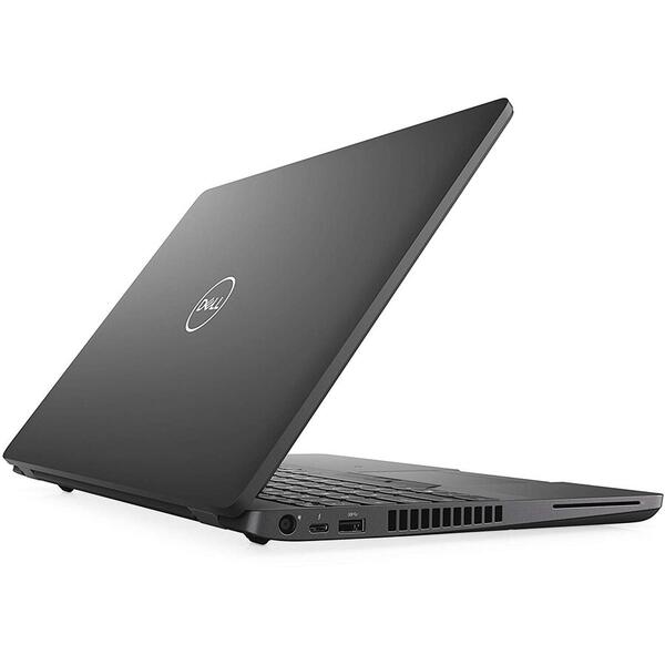 Laptop Dell Latitude 5500, Intel Core i7-8665U, 15.6" FHD, 16GB, 512GB SSD, Intel UHD Graphics 620, Linux, Negru