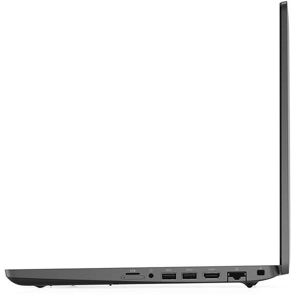 Laptop Dell Latitude 5500, 15.6 FHD, Intel Core Whiskey Lake (8th Gen) i7-8665U, 512GB SSD, 16GB, Win10 Pro, Black