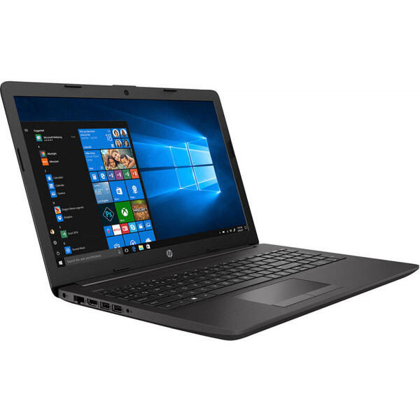 Laptop HP 255 G7, 15.6 inch FHD, AMD Ryzen 3 2200U, 8GB DDR4, 1TB, Radeon Vega 3, Win 10 Pro, Dark Ash Silver