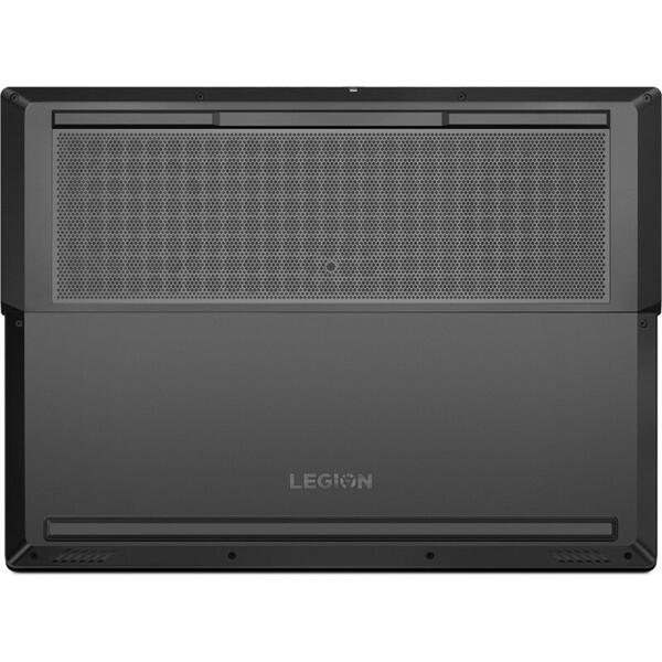 Laptop Lenovo Gaming 15.6'' Legion Y7000, FHD IPS, Procesor Intel Core i7-9750H, 8GB DDR4, 1TB + 256GB SSD, GeForce GTX 1650 4GB, FreeDos, Black