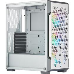 iCUE 220T RGB, ATX Smart Case,White