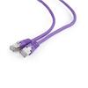 Patch Cord Gembird RJ45, cat. 6, FTP, 0.25m, purple