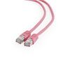 Patch Cord Gembird RJ45, cat. 6, FTP, 3m, pink