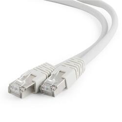 RJ45, cat. 6A, SFTP, LSZH, 1.5m, gray