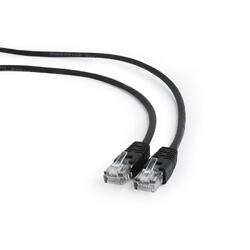 RJ45, cat.5e, UTP, 0.25m, black