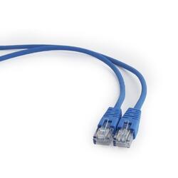 RJ45, cat.5e, UTP, 0.25m, blue