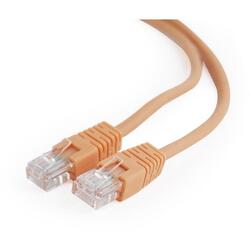 RJ45, cat.5e, UTP, 0.25m, orange