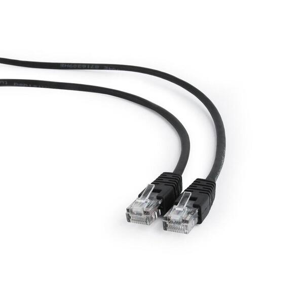 Patch Cord Gembird RJ45, cat.5e, UTP, 2m, black