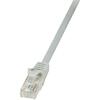 Patch Cord Logilink RJ45, S/FTP, CAT.6, 0.5m, gri