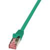 Patch Cord Logilink RJ45, Cat.6, S/FTP, 0,5m, verde