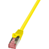 Patch Cord Logilink RJ45, Cat.6, S/FTP, 1.00m, galben