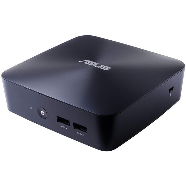 Mini PC Asus VivoMini UN65U, Intel Core i7-7500U 2.70GHz, 4GB DDR4, 128GB SSD, GMA HD 620, FreeDos, Midnight Blue