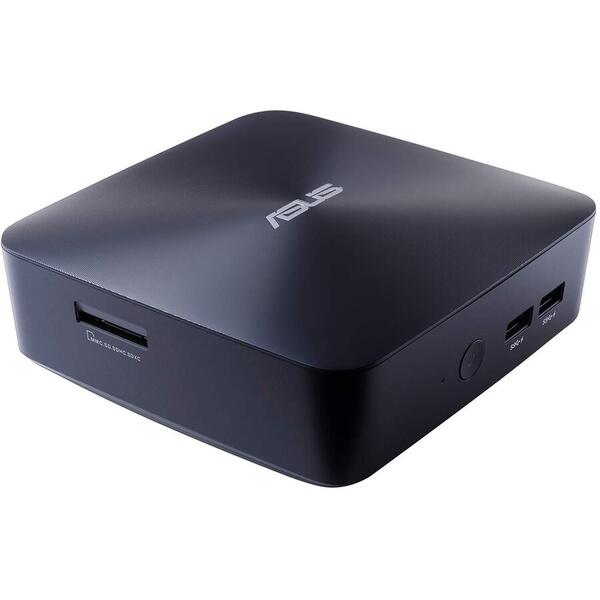 Mini PC Asus VivoMini UN65U, Intel Core i7-7500U 2.70GHz, 4GB DDR4, 128GB SSD, GMA HD 620, FreeDos, Midnight Blue