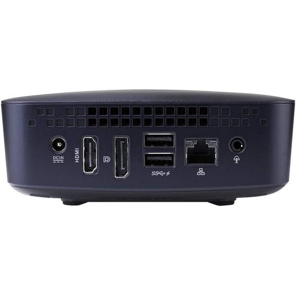 Mini PC Asus VivoMini UN65U, Intel Core i7-7500U 2.70GHz, 4GB DDR4, 128GB SSD, GMA HD 620, FreeDos, Midnight Blue