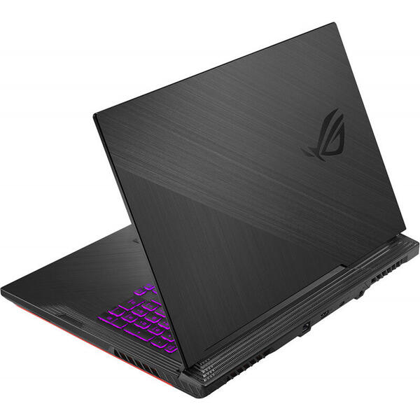 Laptop Asus ROG Strix SCAR 17 G732LWS, 17.3 inch FHD 300Hz, Intel Core i7-10875H, 16GB DDR4, 1TB SSD, GeForce RTX 2070 SUPER 8GB, Free DOS, Black