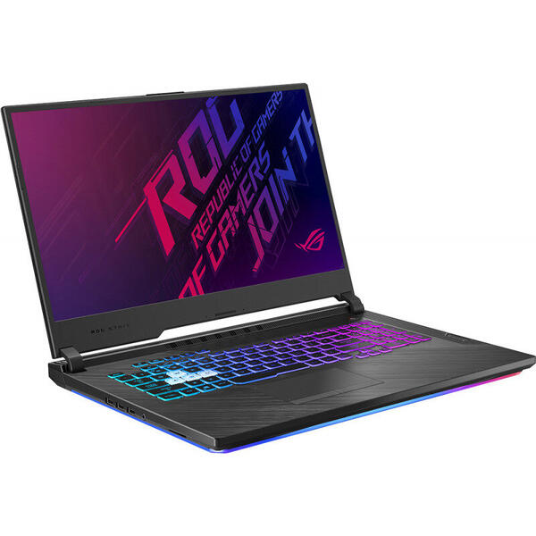 Laptop Asus ROG Strix SCAR 17 G732LXS, 17.3 inch FHD 300Hz, Intel Core i9-10980HK, 32GB DDR4, 1TB SSD, GeForce RTX 2080 SUPER 8GB, Win 10 Home, Black