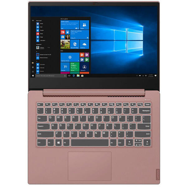 Laptop Lenovo IdeaPad S340, 14'' FHD, Intel Core i5-8265U, 8GB, 1TB SSD, GMA UHD 620, FreeDos, Sand Pink