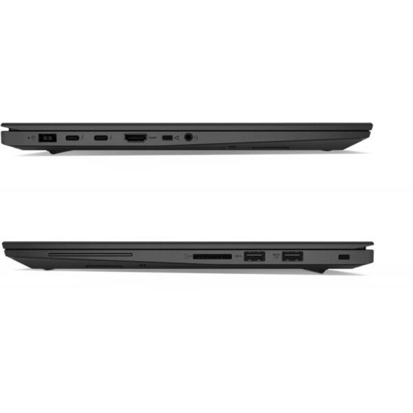 Laptop Lenovo ThinkPad X1 Extreme, 15.6'' FHD, Intel Core i5-8300H, 16GB, 512GB SSD, GeForce GTX 1050 Ti 4GB, Win 10 Pro, Black