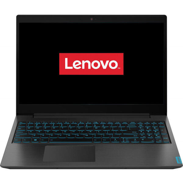 Laptop Lenovo Gaming IdeaPad L340, 15.6'' FHD, Intel Core i7-9750H, 8GB, 512GB SSD, GTX 1050 3GB, FreeDos, Black