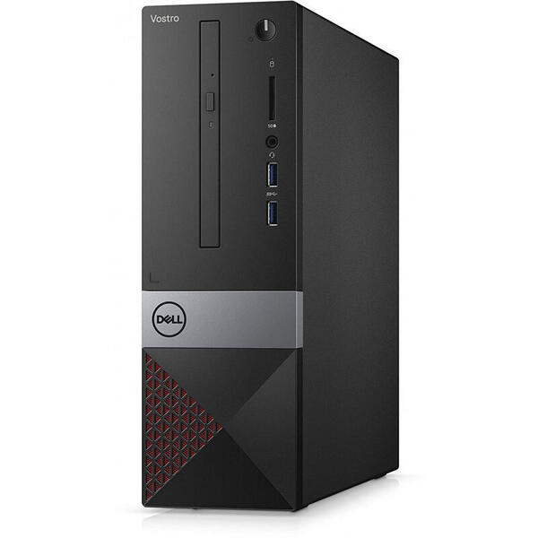 Sistem Brand Dell Vostro 3470 SFF, Intel Core i5-9400, 8GB DDR4, 256GB SSD, GMA UHD 630, Windows 10 Pro