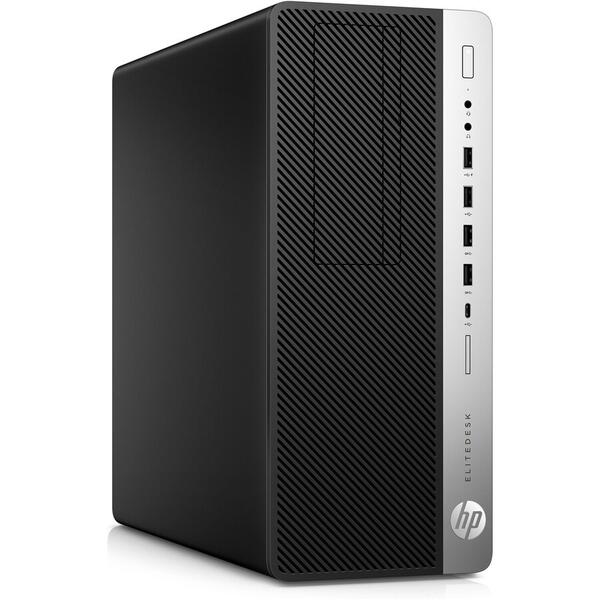 Sistem Brand HP EliteDesk 800 G5 TWR, Intel Core i5-9500, 8GB, 256GB SSD, UHD Graphics 630, Windows 10 Pro