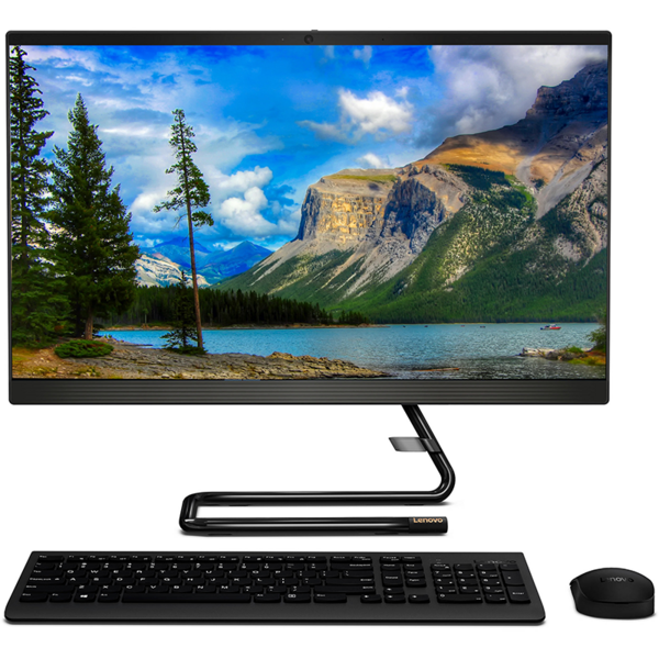 All in One PC Lenovo IdeaCentre A340-24IWL, 24" FHD, Intel Core i5-8265U, 4GB DDR4, 1TB HDD, GMA UHD 620, FreeDos