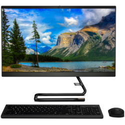 All in One PC Lenovo IdeaCentre A340-22ICK, 21.5 inch FHD, Intel Core i5-9400T 1.8GHz, 4GB DDR4, 1TB HDD, Intel UHD 630, Camera Web, FreeDos