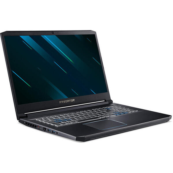 Laptop Acer Gaming Predator Helios 300 PH317-53, 17.3'' FHD, Intel Core i7-9750H, 16GB DDR4, 1TB SSD, GeForce RTX 2070 8GB, Win 10 Home, Black