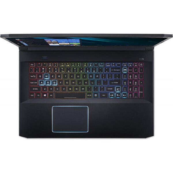 Laptop Acer Gaming Predator Helios 300 PH317-53, 17.3'' FHD, Intel Core i7-9750H, 16GB DDR4, 1TB SSD, GeForce RTX 2070 8GB, Win 10 Home, Black