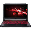 Laptop Acer Gaming Nitro 5 AN515-54, 15.6'' FHD, Intel Core i7-9750H, 8GB DDR4, 512GB SSD, GeForce GTX 1650 4GB, Linux, Black