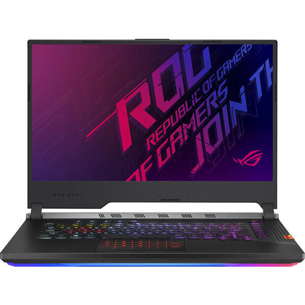 Laptop Asus Gaming ROG Strix SCAR III G531GW, 15.6'' FHD, Intel Core i7-9750H, 16GB DDR4, 1TB SSHD + 512GB SSD, GeForce RTX 2070 8GB, Win 10 Home, Gunmetal Gray