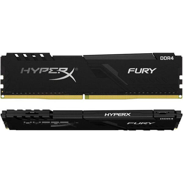 Memorie Kingston HyperX Fury Black 8GB DDR4 3200MHz CL16 Kit Dual Channel
