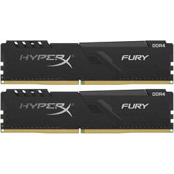 HyperX Fury Black 16GB DDR4 3200MHz CL16 Kit Dual Channel