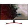 Monitor LED Acer ED323QURABIDPX, Curbat, 31.5 inch WQHD, Negru/Rosu, FreeSync 144Hz