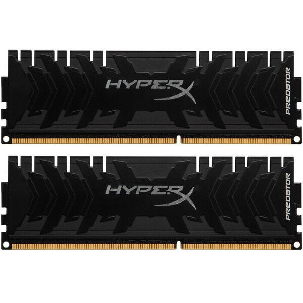 Memorie Kingston HyperX Predator Black 16GB DDR4 4266MHz CL19 Kit Dual Channel