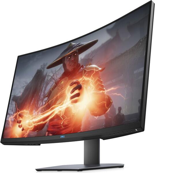 Monitor LED Dell Gaming S3220DGF, Curbat, 31.5 inch QHD, Black, HDR, 165 Hz