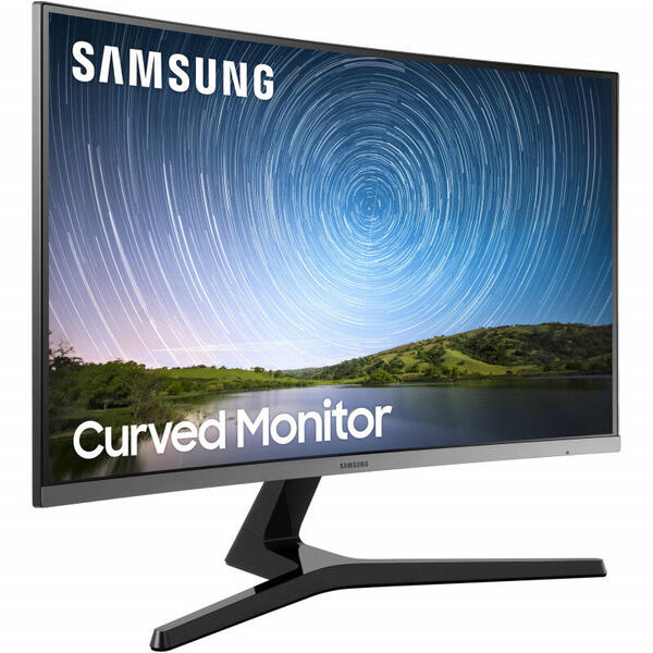 Monitor LED Samsung Gaming CR50, Curbat, 27 inch FHD, 4ms, Dark Blue Gray, FreeSync, 60Hz