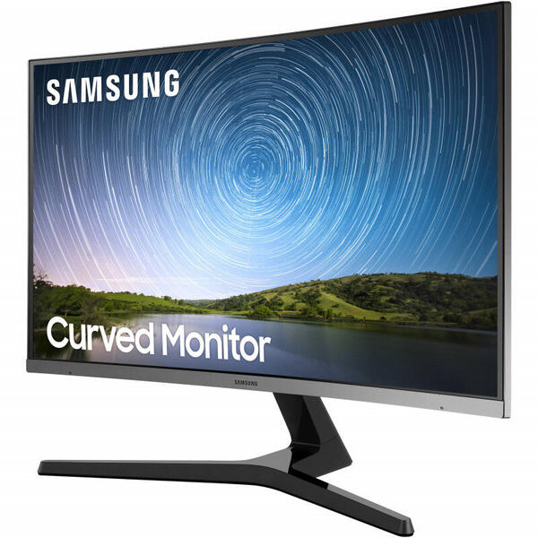 Monitor LED Samsung Gaming CR50, Curbat, 27 inch FHD, 4ms, Dark Blue Gray, FreeSync, 60Hz