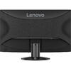 Monitor LED Lenovo D24-10, 23.6 inch FHD, 5 ms, Black, 60Hz