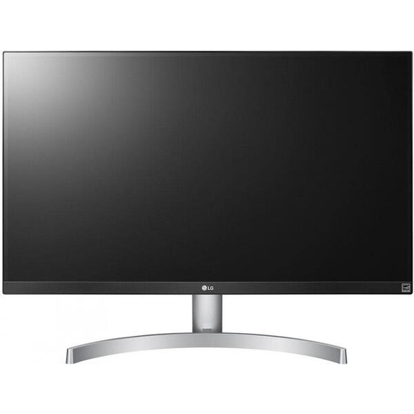 Monitor LED LG 27UL600-W, 27 inch 4K, 5ms, White-Black, FreeSync, 60Hz