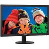 Monitor LED Philips 243V5LHSB, 23.6 inch FHD, 1ms, Black, 60Hz